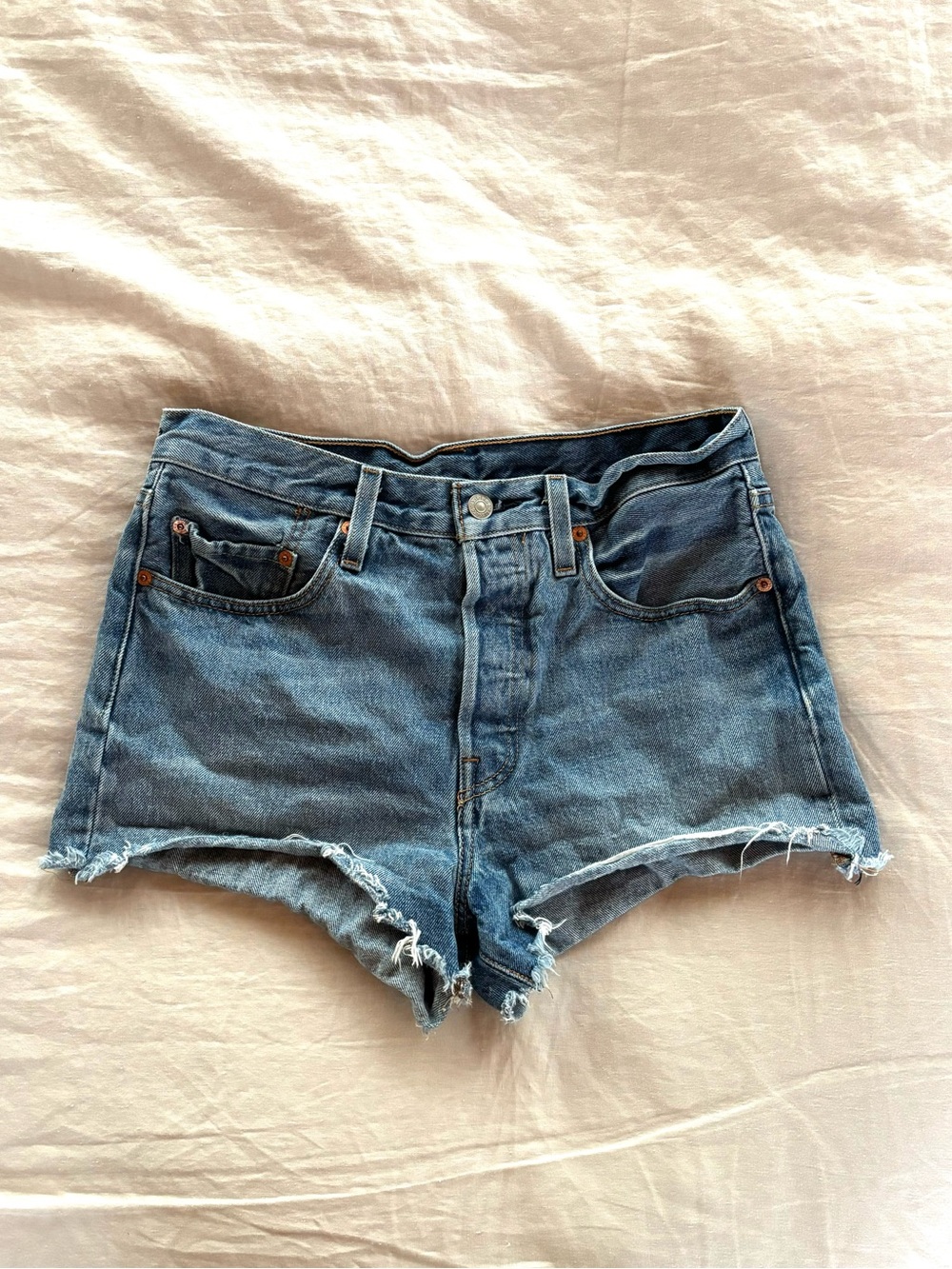 Levi’s 501 Cutoffs - Picture 1 of 8